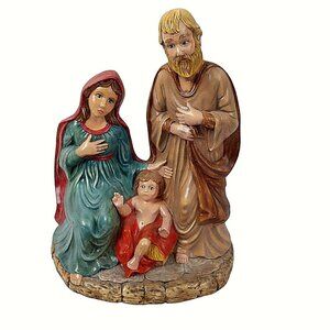Vintage Christmas Nativity Figurine Large Hand Painted 1989-1998 Dana 12.5"